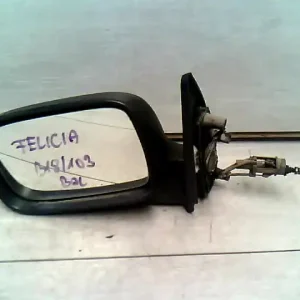 Biztonságos vásárlás SKODA FELICIA -97 Bal visszapillantó tükör mechanikus bontott alkatrész