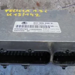SKODA FELICIA 97- Motorvezérlő egység ecu pcm modul bontott alkatrész Biztonságos vásárlás