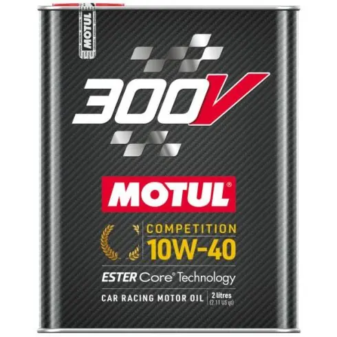 Ingyenes szállítás MOTUL 300V COMPETITION 10W-40 2L motorolaj