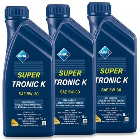 ARAL SUPERTRONIC K 5W-30 1 Liter motorolaj Újdonság