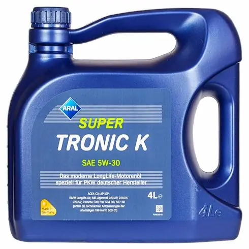 ARAL SUPERTRONIC K 5W-30 4 Liter motorolaj Legjobb ár