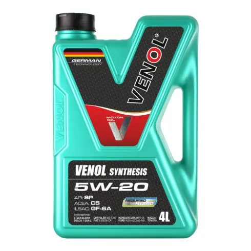 Szuper ajánlat VENOL SYNTHESIS 5W20 SP C5 GF-6A 4L motorolaj