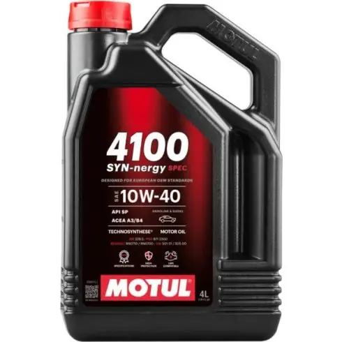 Szuper akció MOTUL 4100 Syn-nergie Spec 10W-40 4L motorolaj 112891