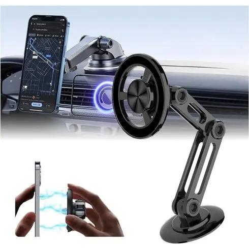 Prémium univerzális 360°-os mágneses telefontartó W16401 Biztonságos fizetés