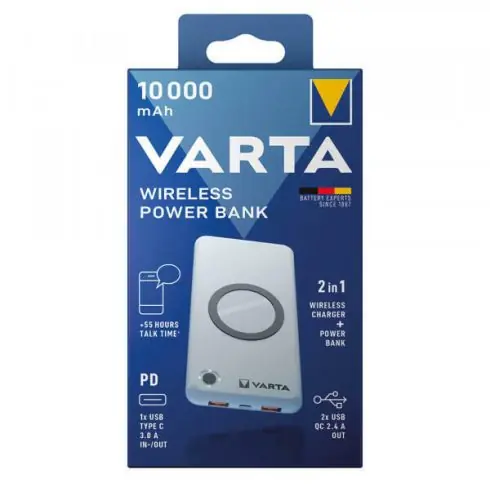 VARTA Portable Wireless Powerbank+vezeték nélküli töltő 10.000mAh 57913101111 Nézd meg most