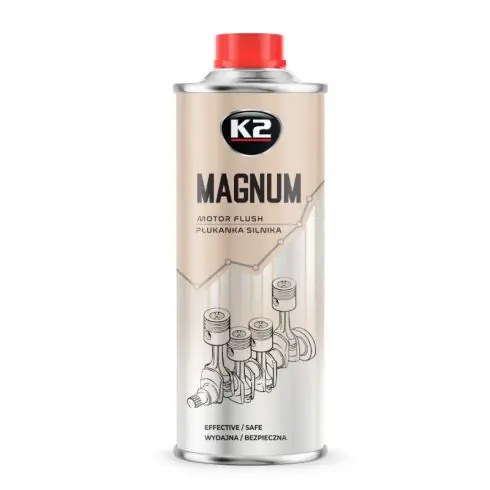 Végkiárusítás K2 MAGNUM motortisztító-adalék 500ml T372