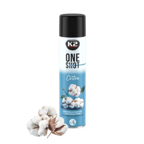 Expressz kézbesítés K2 ONE SHOT COTTON Szageltávolító és légfrissítő 600ml V231