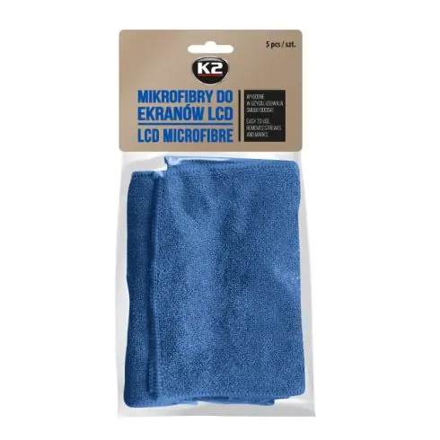 K2 LCD MICROFIBRES SET Mikró szálas-kendő készlet 5 pcs K711 Biztonságos fizetés