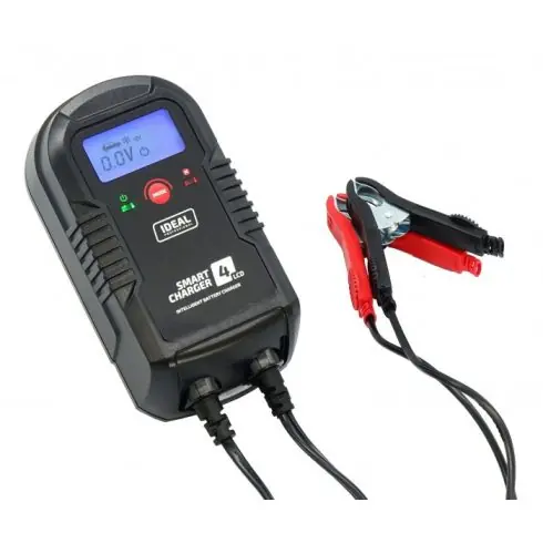 Ideal SMART CHARGER 4 LCD automata akkumulátor töltő 6V-12V 4A SMART4LCD Utolsó esély