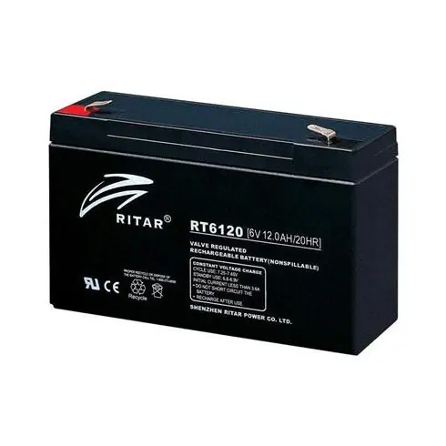 Kihagyhatatlan ajánlat Ritar RT6120-F1 6V 12Ah zárt ólomakkumulátor