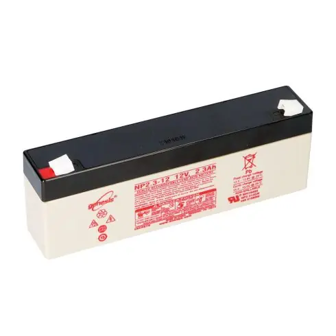 Genesis - 12V 2,3Ah - zárt savas akkumulátor NP2.3-12 Biztonságos vásárlás