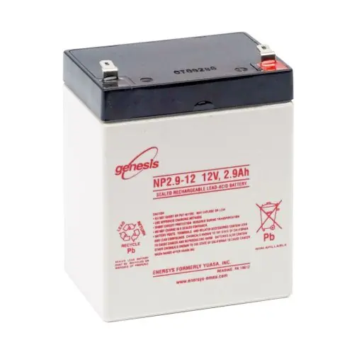 Árcsökkenés Genesis - 12V 2,9Ah - zárt savas akkumulátor NP2.9-12