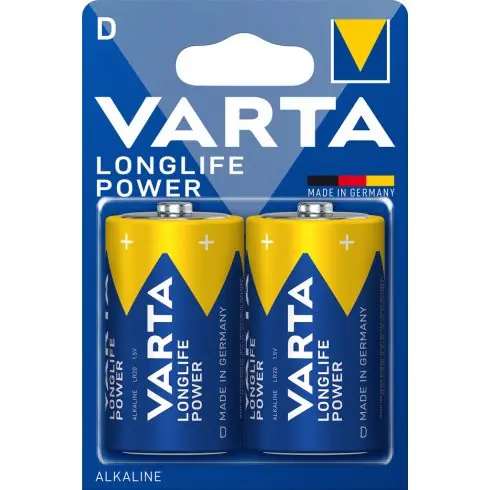 VARTA LONGLIFE POWER góliát/ D/ LR20 elem BL2 4920121422 Gyors szállítás