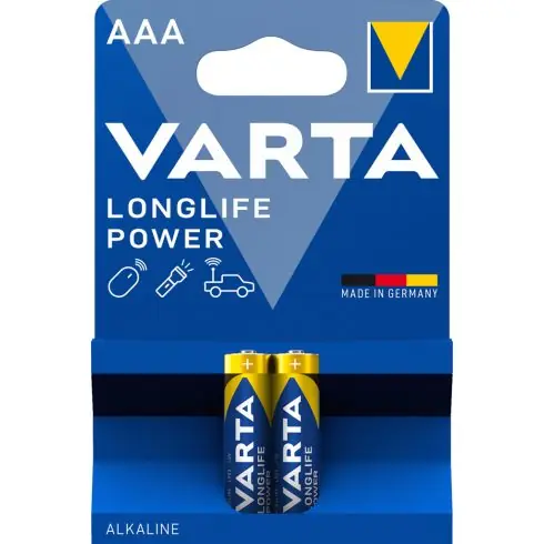VARTA LONGLIFE POWER mikro/ AAA/ LR03 elem BL2 4903121412 Árengedmény