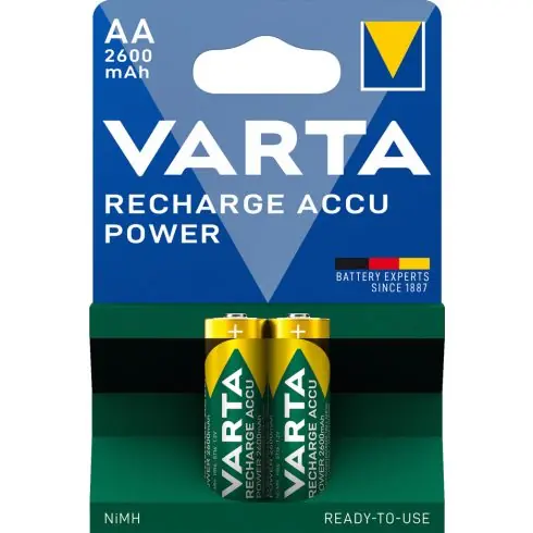 Akciós ár VARTA POWER akkumulátor ceruza/AA 2600 mAh BL2 5716101402