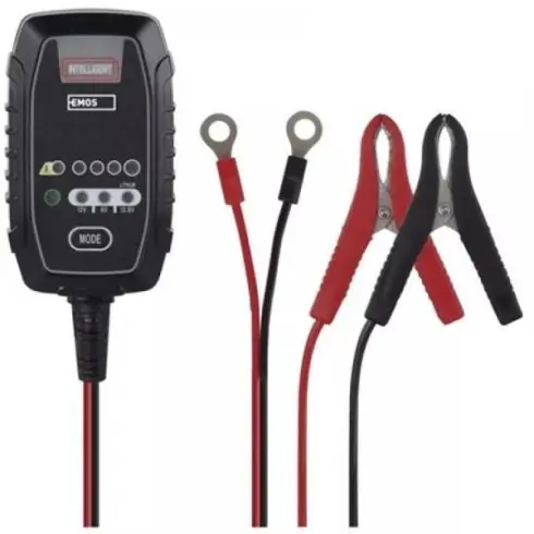 Népszerű EMOS akkumulátor töltő 6V/12V 0,8A N1015