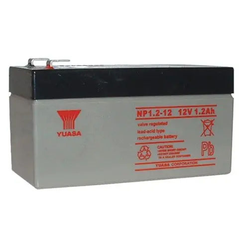 Olcsó YUASA Ipari VRLA akkumulátor; 12 V, 1,1 Ah; zárt, gondozásmentes NP1.2-12