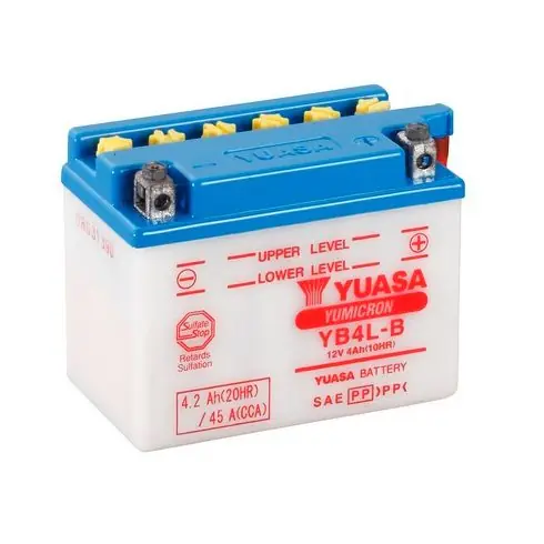 Kedvezmény Yuasa Indító akkumulátor Jobb+ YB4L-B