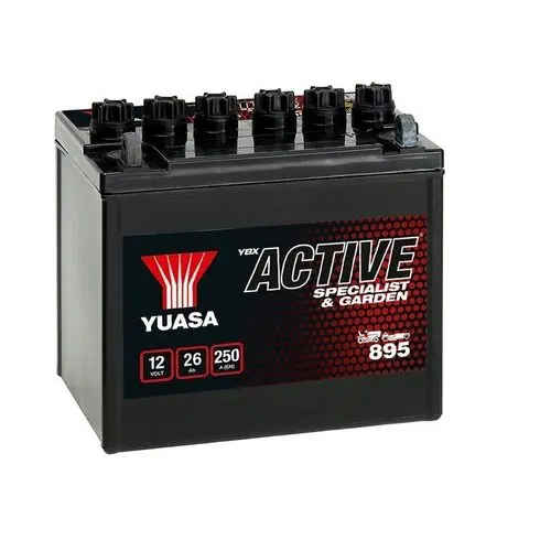 YUASA 12V 26Ah 250A Jobb+ Indító akkumulátor 895 Szuper akció