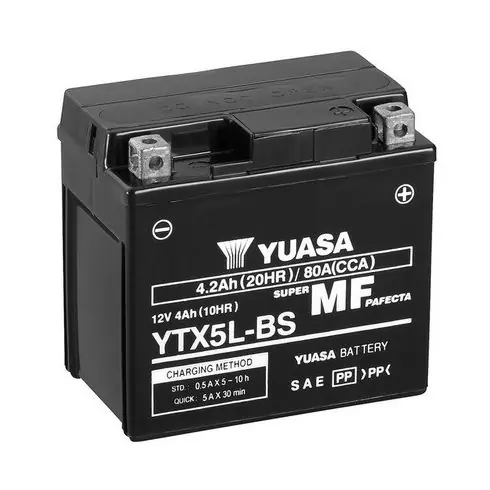 YUASA Indító akkumulátor 12V 4Ah 70A Jobb+ YTX5L-BS Vedd meg online