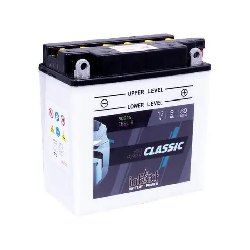 IntAct - 12v 9ah - motor akkumulátor - jobb+ * YB9L-B Korlátozott ajánlat