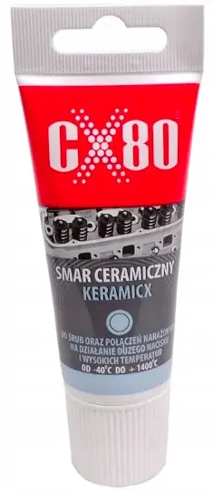 CX-80 Keramicx kerámia paszta, kenőzsír -40 és +1400 C hőtűréssel 40g Rendeld meg most