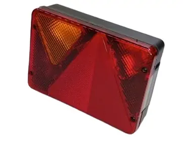 Utánfutó, teherautó hátsó lámpa AJBA RL80 bal ködlámpás komplett 5 funkciós 84.110 Outlet