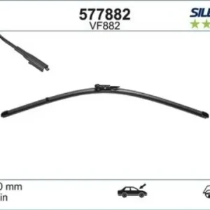 Különleges ajánlat Citroen C1 (2014.02-2021.07) első ablaktörlő lapát, gyári minőségű Valeo 577882 VF882