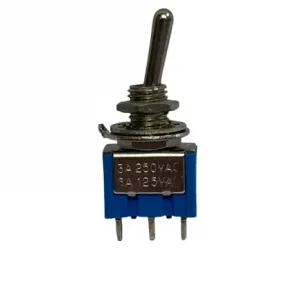 Háromállású mikrokapcsoló 250 V / 3 A, furatátmérő 6 mm, 164002 (1 db) [28] Legnépszerűbb