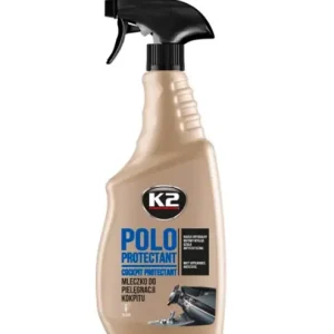K2 POLO PROTECTANT "BLACK" Műanyag felület ápoló, védő folyadék, pumpás 750 ML K417BL Gyors kiszállítás