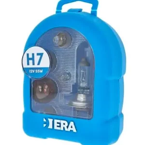 Végkiárusítás Izzókészlet ERA SPAREKIT 12V H7 fényszóróizzóval, segédizzókkal 12 db-os E027KT