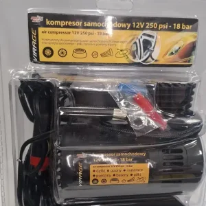 AUTÓKOMPRESSZORPUMPA 12V 250 PSI - 18BAR / VIRAGE AMT93-015 Akció