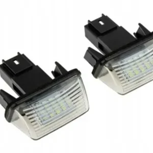 Citroen Peugeot rendszám világító lámpa több típus OE 6340A3 LED izzós párban csomagolva ELP-CT-000 Biztonságos fizetés