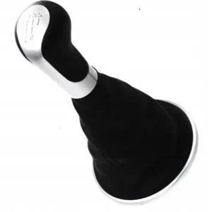 Korlátozott ajánlat Skoda Fabia II, Roomster sebesség-váltó gomb, váltógomb szoknyával fekete-ezüst GZB-SK-011