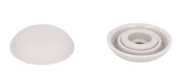 Csavartakaró, csavarzáró fedél kupak alátéttel szürke színben, univerzális felhasználás C70132 (1 db) [15] Népszerű