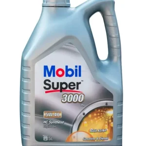 Bestseller Mobil Super 3000 X1 5W-40 motorolaj 5 literes