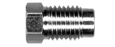Biztonságos fizetés Fékcső hollander, hollandi átmérő 5-ös fékcső csatlakozó vég, M10x1,25 rövid menetes Lada, régi Fiat QBL (1 db) [22]