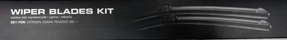 Citroen Xsara Picasso 2005.10 - 2011.12 első ablaktörlő lapát készlet, méretpontos, gyári csatlakozós, Kamoka 27C11 Különleges ajánlat
