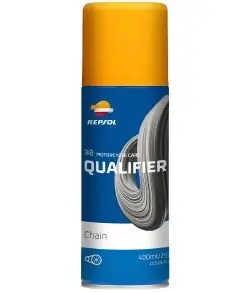 Szuper akció REPSOL QUALIFIER CHAIN szintetikus láncspray, mikroszemcsés teflon adalékkal 400 ml