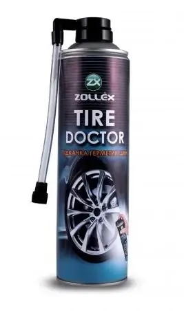 ZOLLEX TIRE DOCTOR defektjavító aerosol 450 ml ZX15079 Újdonság