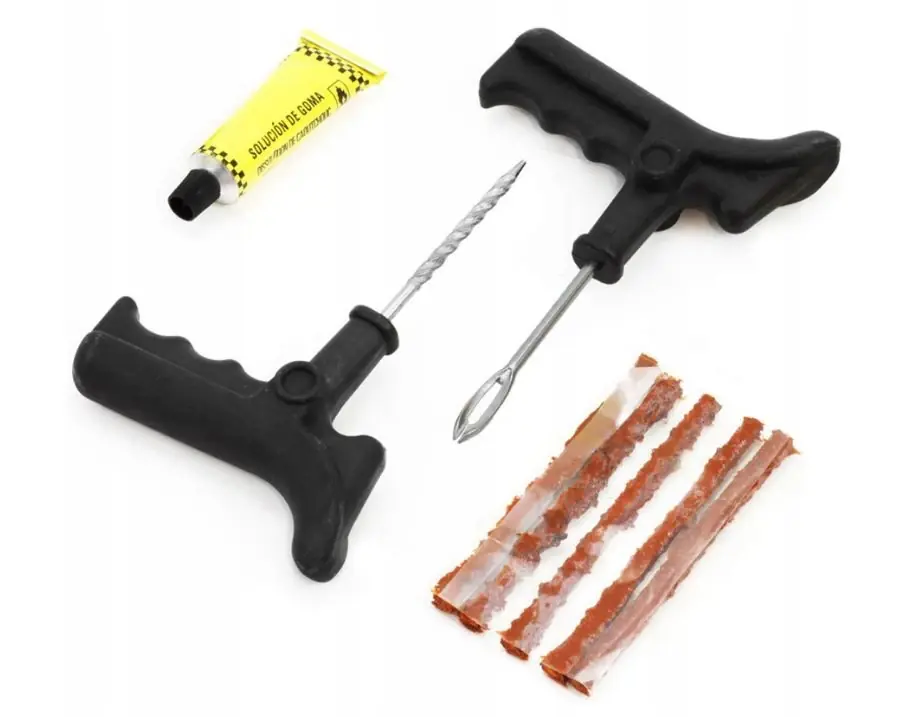 TÖMLŐ NÉLKÜLI GUMIABRONCS JAVÍTÓ KÉSZLET, defektjavító készlet, 8 DARABOS DEF02 Legnépszerűbb