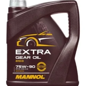 Árcsökkenés MANNOL 75W-90 EXTRA Getriboel, szintetikus váltó olaj, hajtómű olaj 4 literes 8103