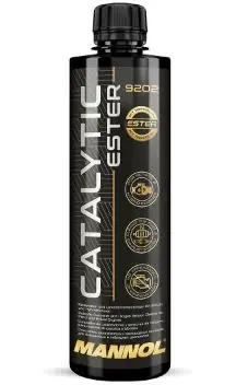 Árcsökkenés MANNOL Catalytic Ester katalizátor tisztító adalék benzinüzemű járművekhez 450 ml 9202