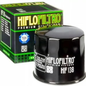 MOTORKERÉKPÁR OLAJSZŰRŐ (Aprilia, Suzuki stb.) OE: 16510-03G00, 52010-S005, 857187, a szűrőház - feketére festett HifloFiltro HF138 Ajánlat