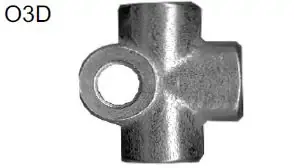 Fékcső elosztó 3 csatlakozással M10X1, tölcséres fejű (Trabant-Wartburg) fékcsövekhez QBO3D(17) Ajánlat