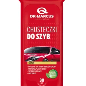 Kihagyhatatlan ajánlat Dr. Marcus üvegtisztító kendő, nedves törlőkendő citrom illattal, 30 db-os kiszerelés DRM237