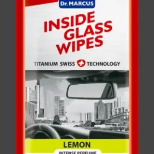 Kedvezmény Dr. Marcus belső üvegtisztító nedves törlőkendő citrom illattal, 30 db-os kiszerelés DRM237