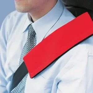 Biztonsági öv párna, övpárna, puha védőburkolat piros színben 5-5504-253-4060 [1 db] Prémium