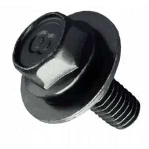 Azonnal elérhető Univerzális M6-os menetű csavar, hatlapfejjel, alátéttel fekete színben különféle típusokhoz OE 9GG600616T C70350 (1 db) [FR2]