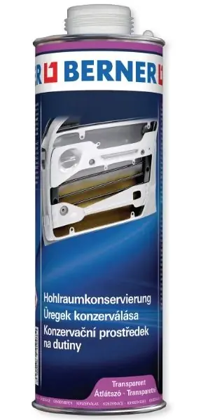 Árcsökkenés Berner üregvédő átlátszó, transzparens 1 literes szórópisztolyhoz 370375